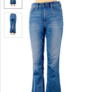 Athleta Sculptek Crop Kick Jeans Sz 6